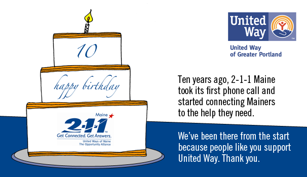 United Way: 2-1-1 Maine