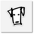 Good Dog Sticker
