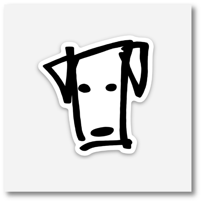 Good Dog Sticker