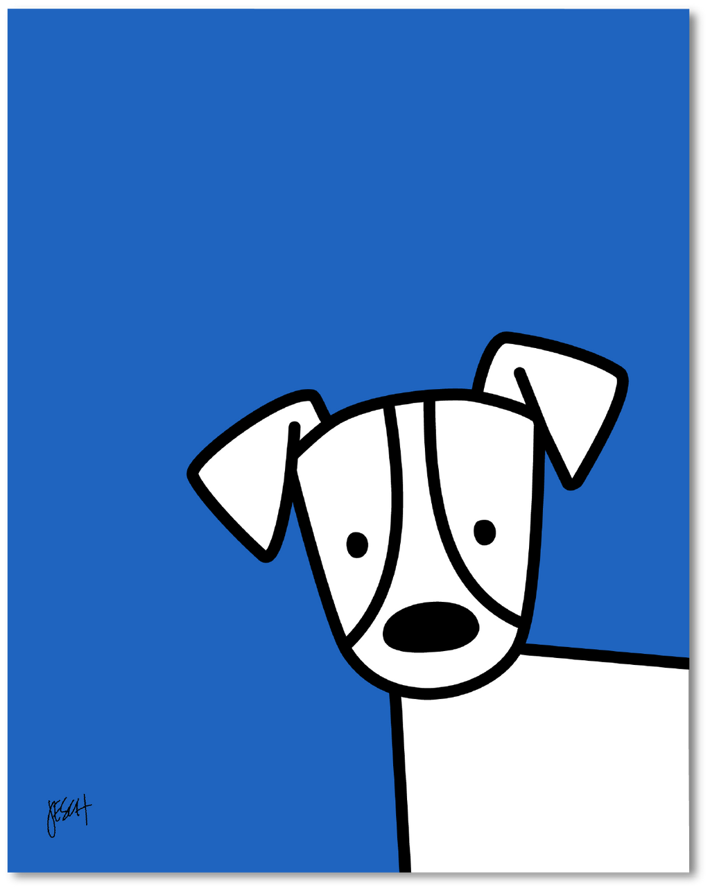 Jack Peek Art Print