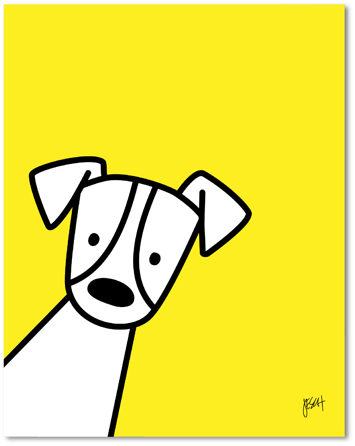 Jack Pop Art Print