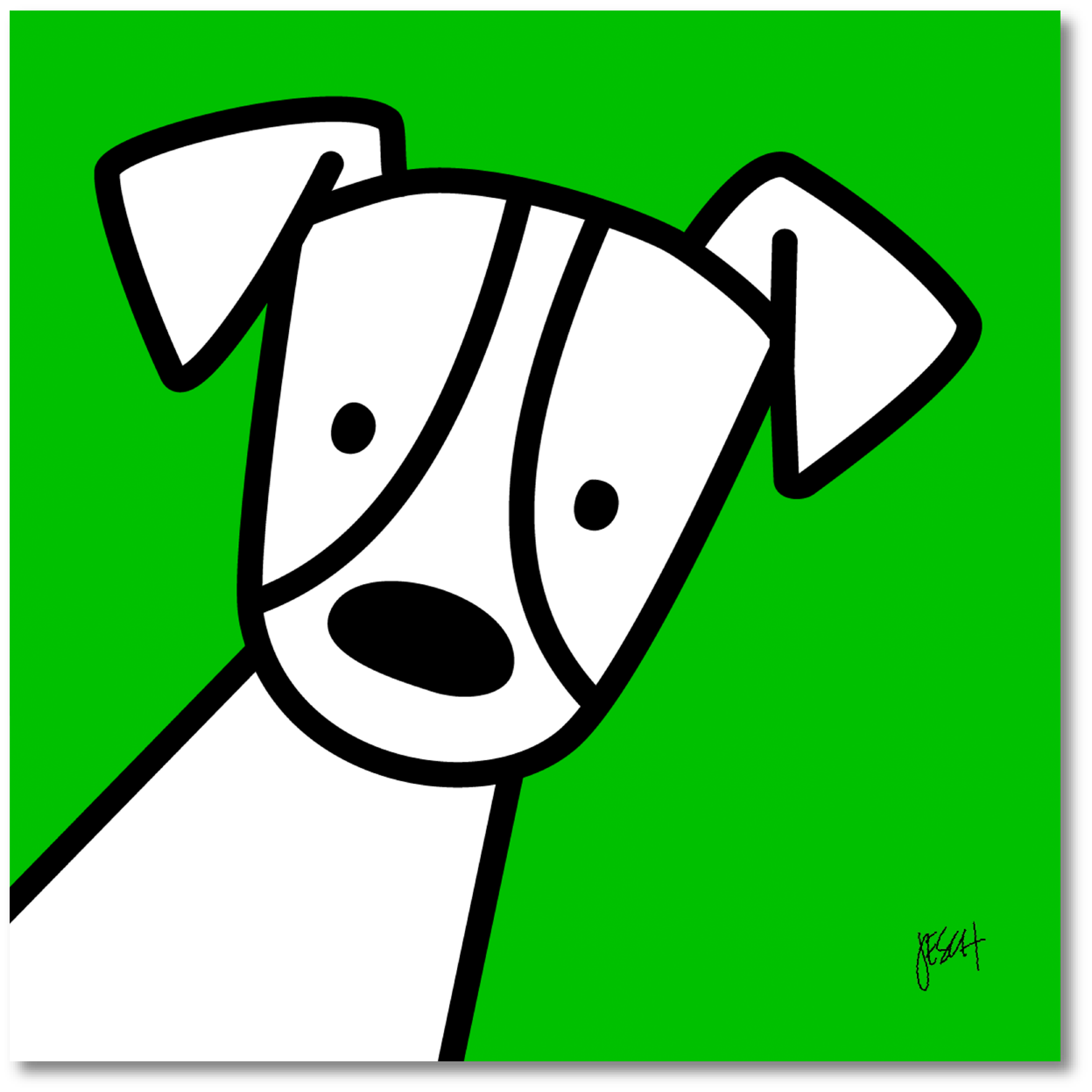 Jack Pop Art Print