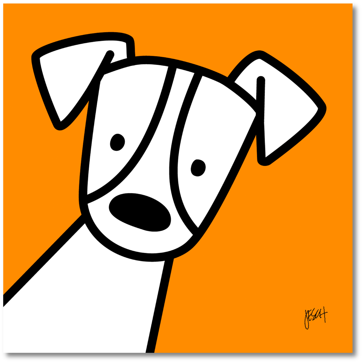 Jack Pop Art Print