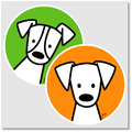 Dog Park Stickers (2-pack)