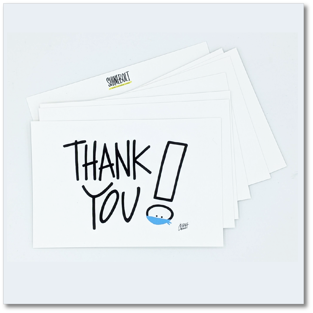 Endless Thanks Postcard Pack (8)