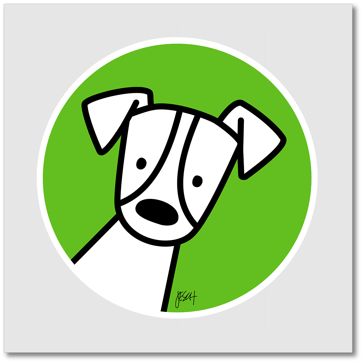 Jack Pop Sticker