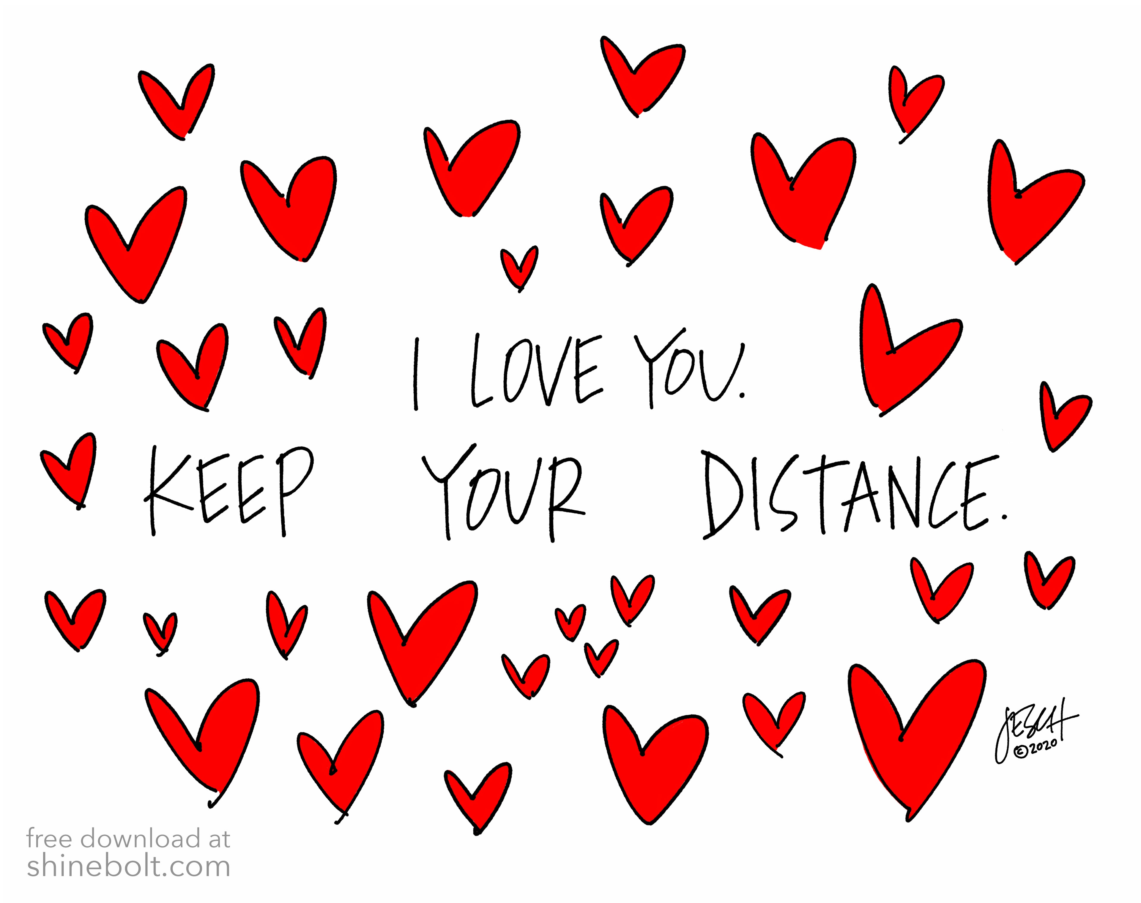 Keep Your Distance (Singular): Free Download