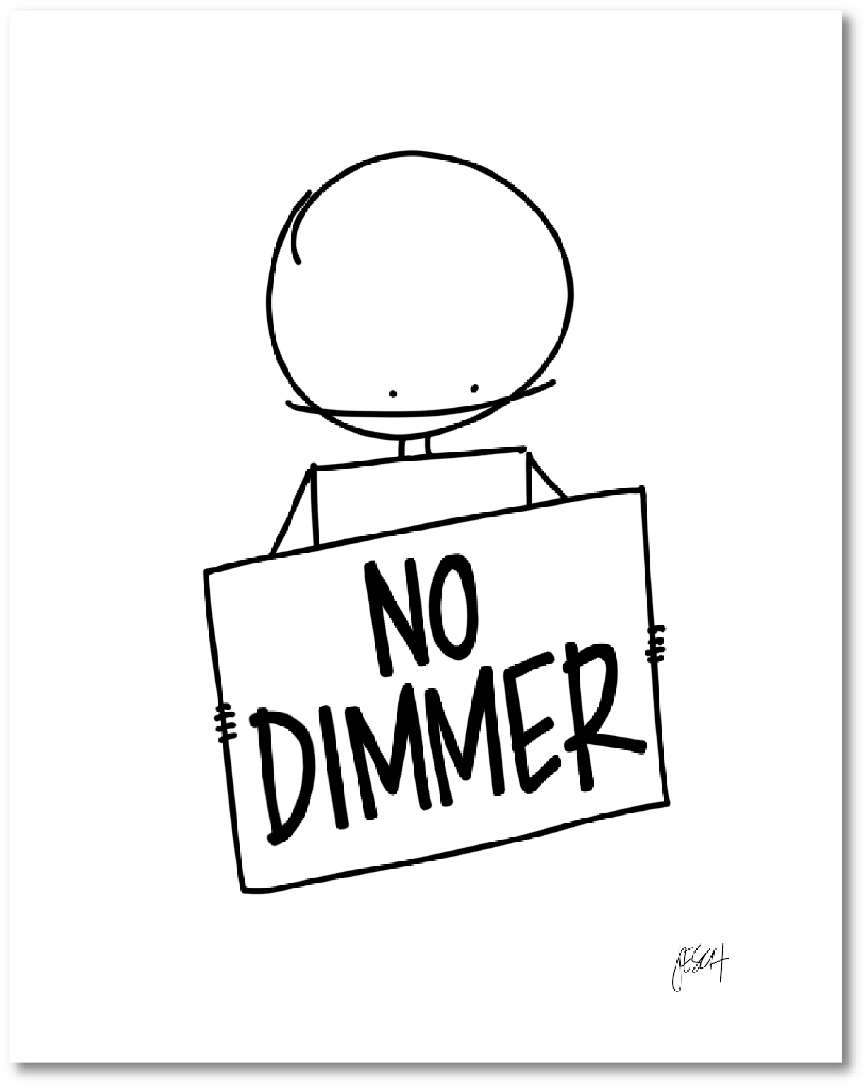 No Dimmer
