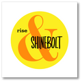 Rise & Shinebolt Coasters (4-pack)