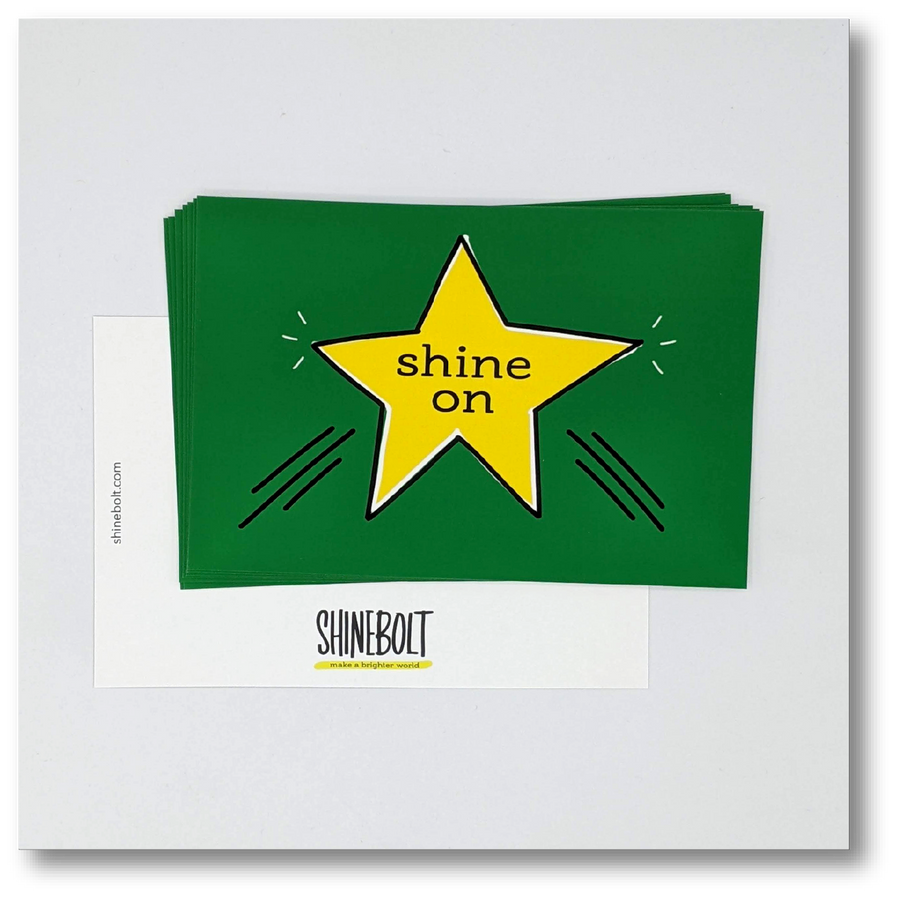 Shine On Postcard Pack (8)