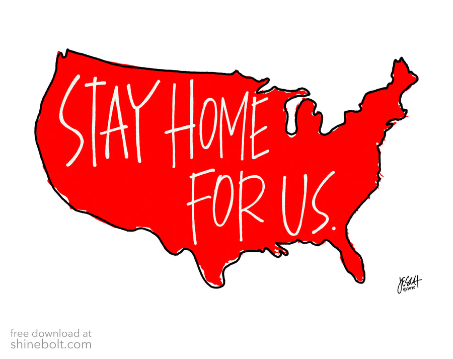 Stay Home for US: Free Download