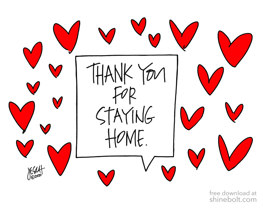 Thank You for Staying Home: Free Download